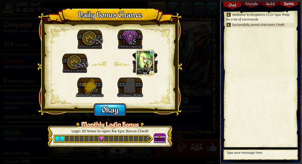 скриншот Kingdoms CCG 5