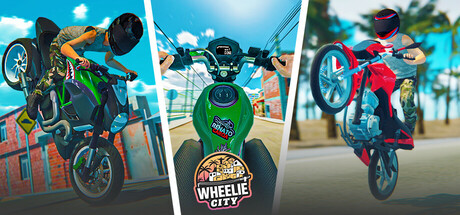 Wheelie City banner