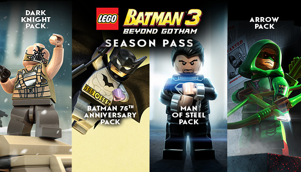 Stærk vind Ja Eddike LEGO Batman 3: Beyond Gotham Season Pass on Steam