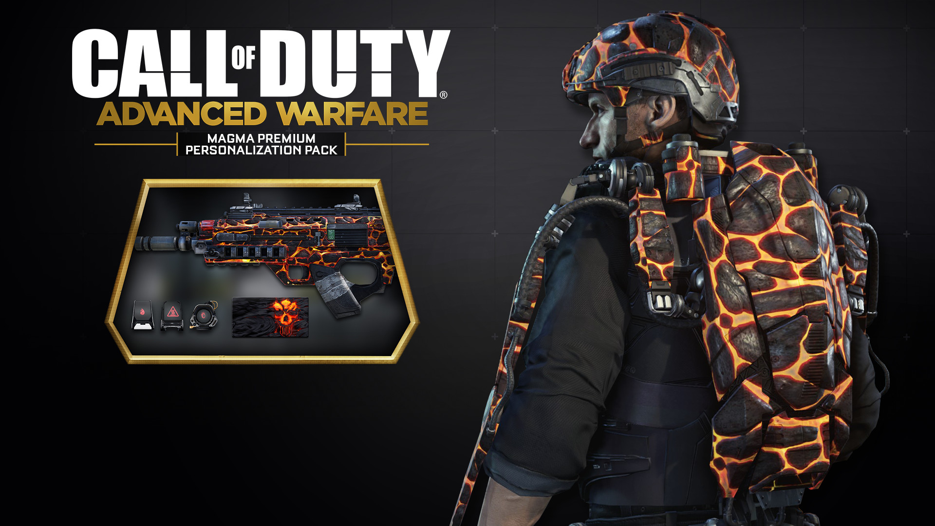 Call of Duty®: Advanced Warfare - Magma Premium Personalization Pack Featured Screenshot #1