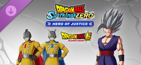 DRAGON BALL: Sparking! ZERO HERO OF JUSTICE Pack banner image