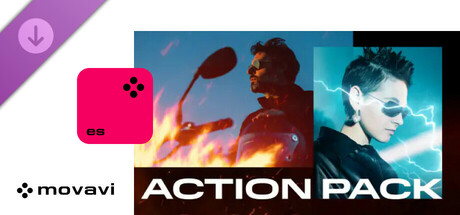 Movavi Video Editor 2025 - Action Pack banner image