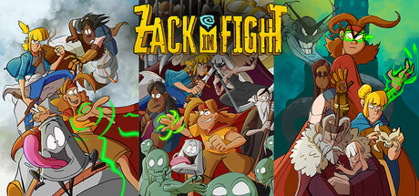 Zack in Fight: Fast-Paced 2D Brawler from Zack in Time Universe