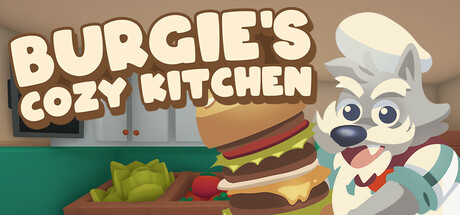 Steam header art for Burgie's cozy kitchen