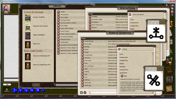 Fantasy Grounds - C&C: Rune Lore for steam Fantasy Grounds - C&C: Rune Lore for steam