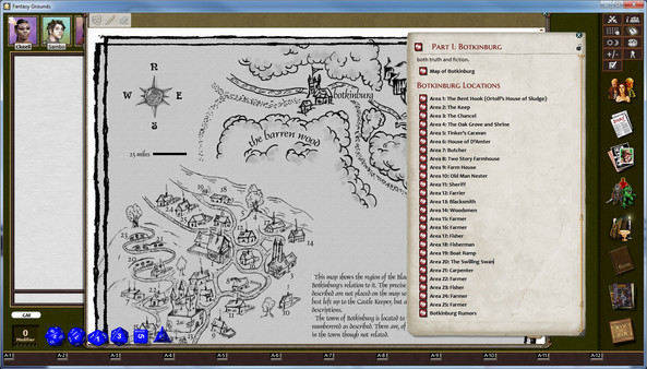 скриншот Fantasy Grounds - C&C: A1 Assault on Blacktooth Ridge 3