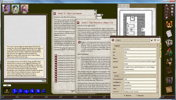 скриншот Fantasy Grounds - C&C: A3 The Wicked Cauldron 0