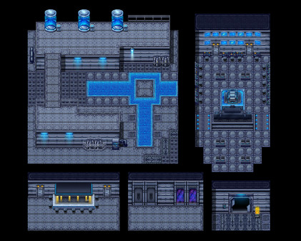 скриншот RPG Maker: Sci-Fi Tiles 1