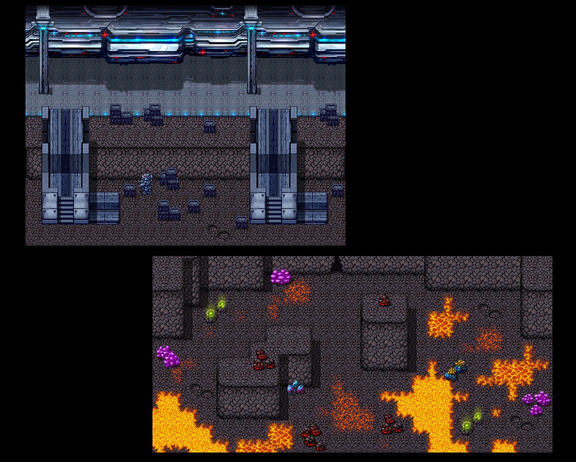 RPG Maker: Sci-Fi Tiles / Gameru.net