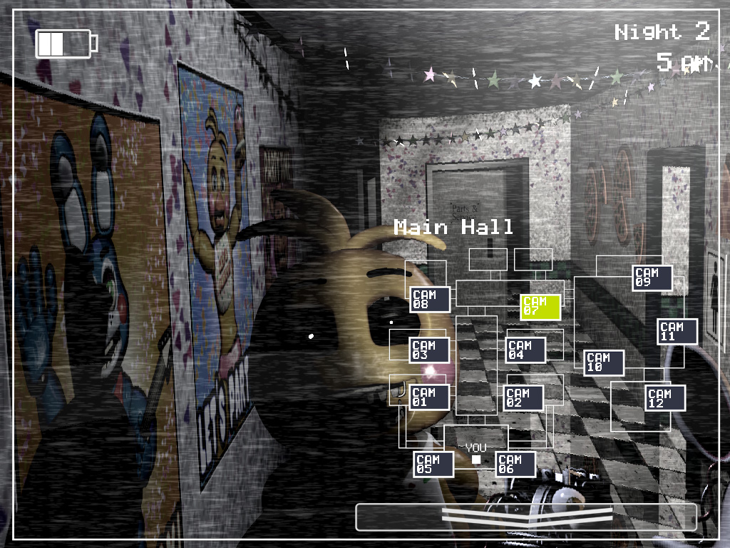 Five nights at Freddy's 2 - online puzzle