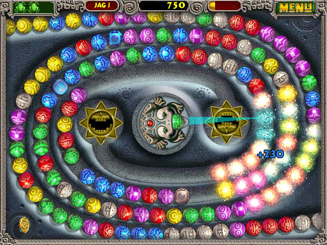 Zuma deluxe free online game full screen