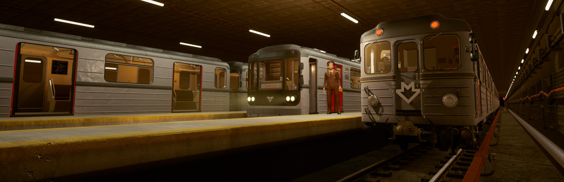 Back in Service: a Metro Driver — обложка игры