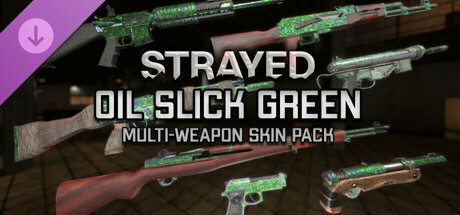 Strayed - Oil Slick Green Multi-Weapon Skin Pack banner image