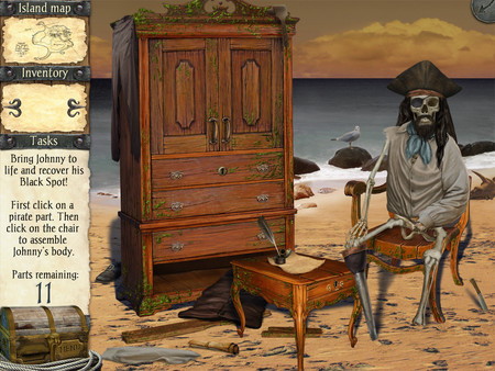 скриншот Robinson Crusoe and the Cursed Pirates 0