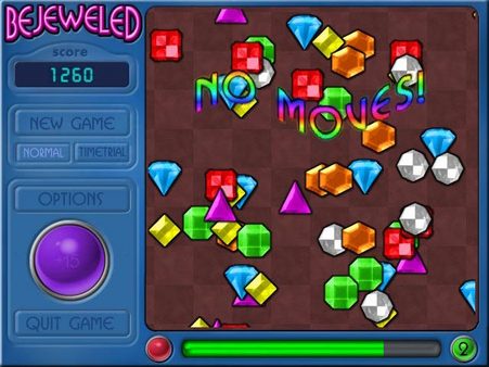 скриншот Bejeweled Deluxe 1
