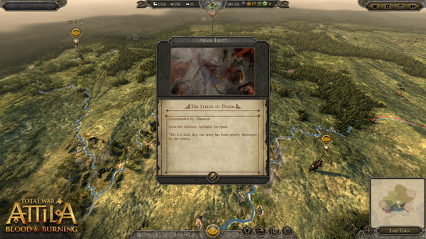 скриншот Total War: ATTILA - Blood & Burning 1