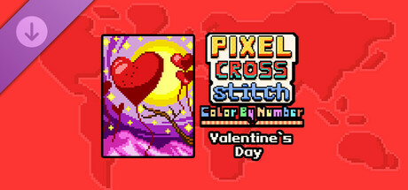Pixel Cross Stitch - Valentine's Day Pack banner image