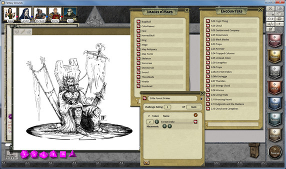 скриншот Fantasy Grounds - PFRPG The Tomb of Caragthax 0