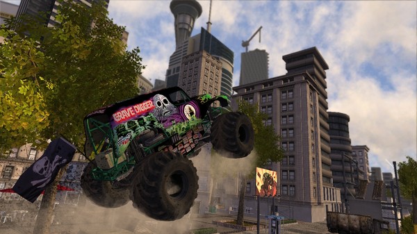 скриншот Monster Jam Battlegrounds 0