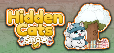 Hidden Cats - Snow banner