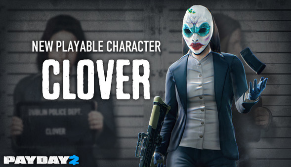 скриншот PAYDAY 2: Clover Character Pack 0