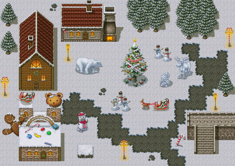 скриншот RPG Maker: Winter Wonderland Tiles 5