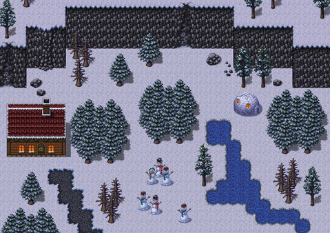 скриншот RPG Maker: Winter Wonderland Tiles 1