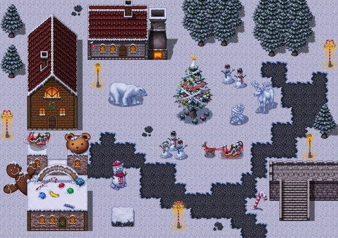 скриншот RPG Maker: Winter Wonderland Tiles 2