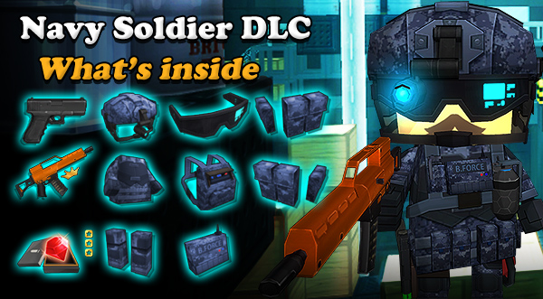 скриншот Brick-Force (EU): Navy Soldier DLC 0