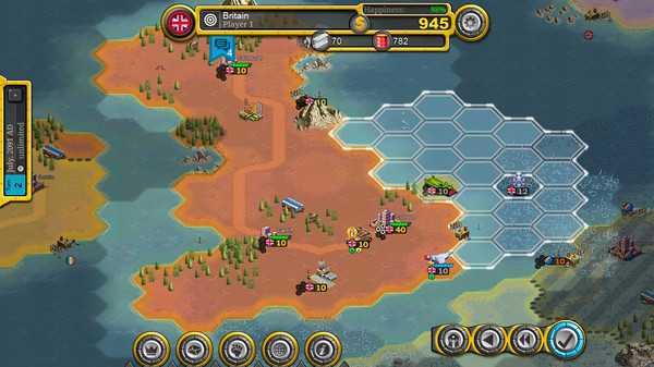 Screenshot of Demise of Nations