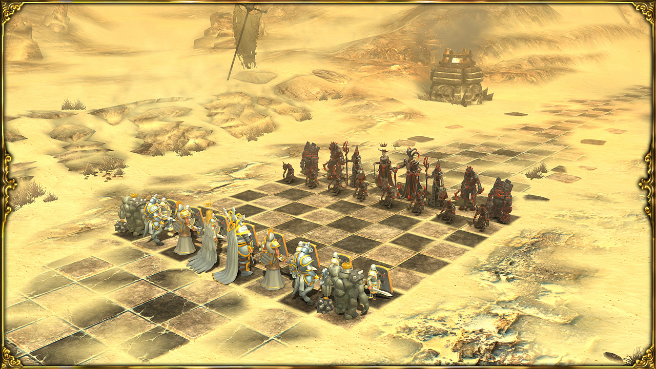 Battle vs Chess black mode 1 (start) 