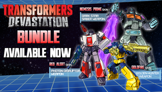 TRANSFORMERS: Devastation on Steam