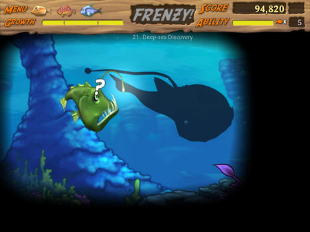 Screenshot of Feeding Frenzy 2: Shipwreck Showdown Deluxe