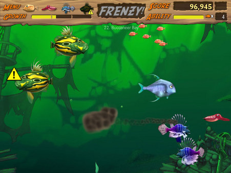 Screenshot of Feeding Frenzy 2: Shipwreck Showdown Deluxe