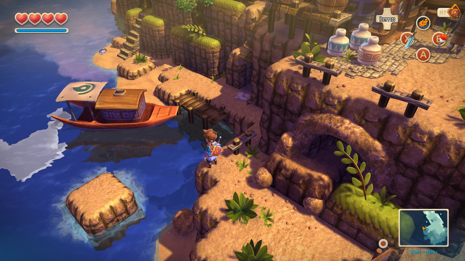 Oceanhorn: Monster of Uncharted Seas on