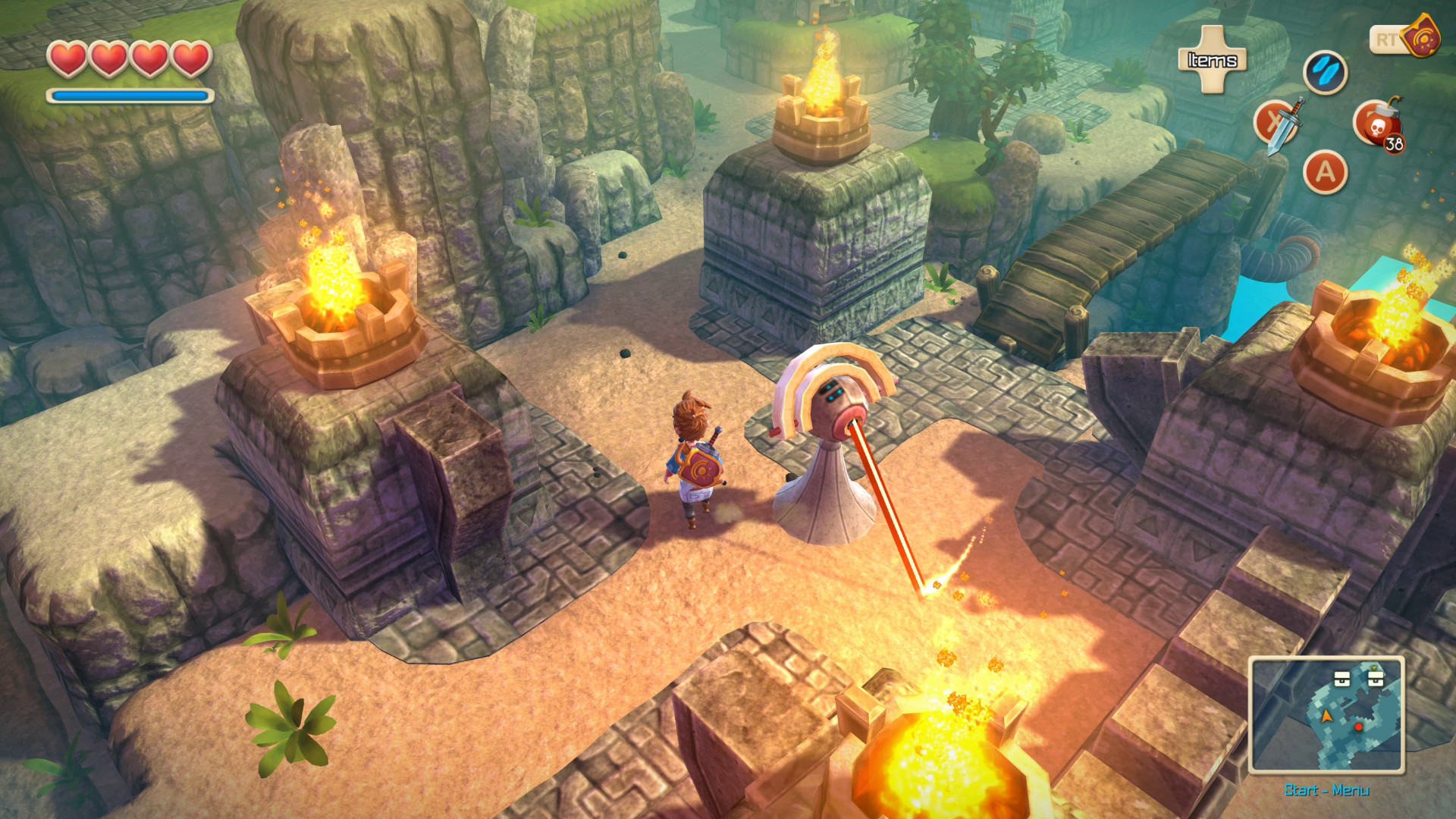 Oceanhorn: Monster of Uncharted Seas on