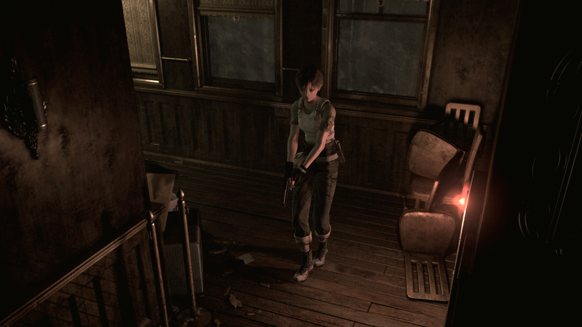 Resident Evil Upscaled on Steam Deck  Mod to Enhance Background Textures 