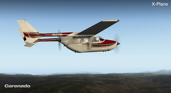 скриншот X-Plane 10 AddOn - Carenado - C337H Skymaster 5