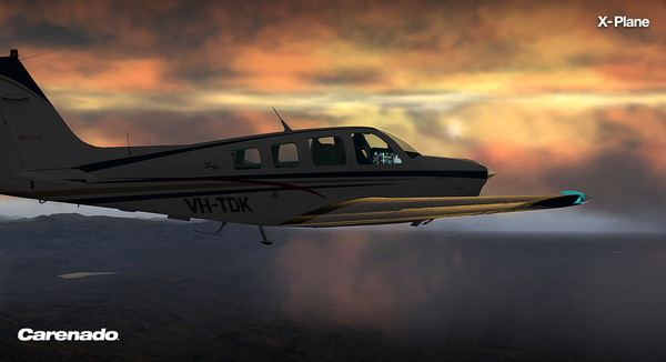скриншот X-Plane 10 AddOn - Carenado - A36 Bonanza 5
