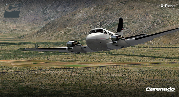 скриншот X-Plane 10 AddOn - Carenado - C90B King Air 1