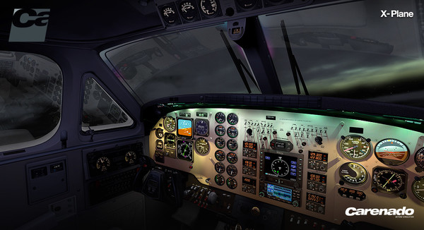 скриншот X-Plane 10 AddOn - Carenado - C90B King Air 0