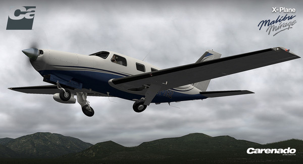 скриншот X-Plane 10 AddOn - Carenado - PA46 Malibu Mirage 350P 0