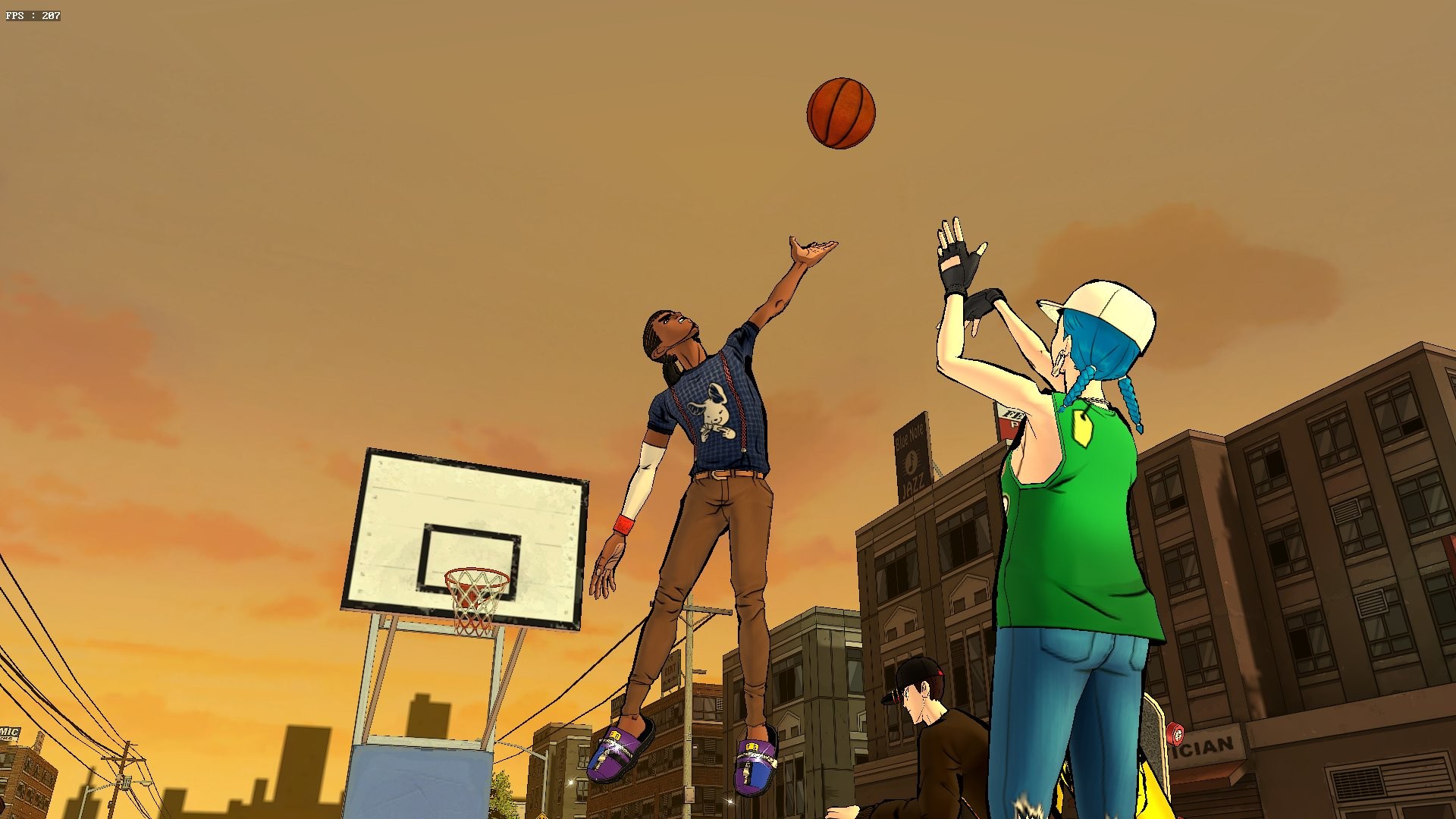 street basketball