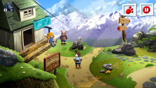 Teddy Floppy Ear - Mountain Adventure скриншот