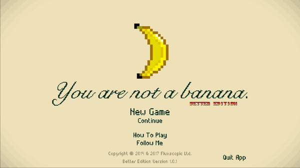скриншот You Are Not A Banana 0