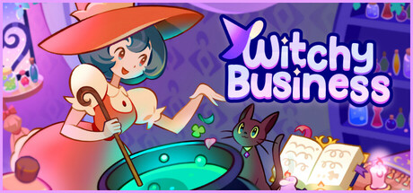 Steam header art for Witchy Business