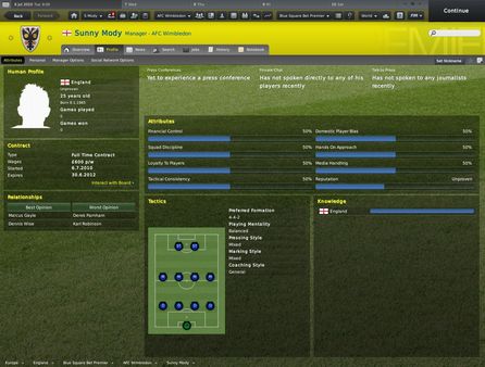 Football Manager 2011 game for Linux 1