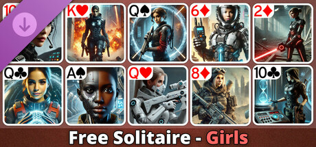 Free Solitaire - Girls banner image