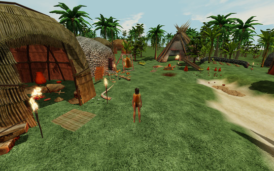 скриншот Vantage: Primitive Survival Game 0