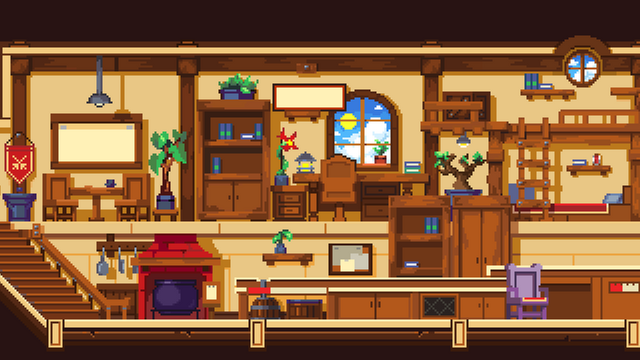 Library Logo - Game logo for library